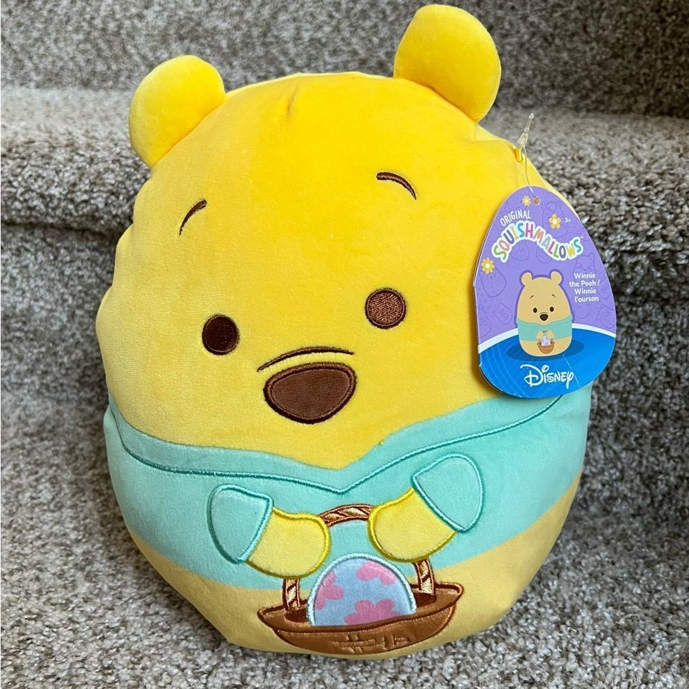NWT Squishmallow Winnie the Pooh Easter Disney